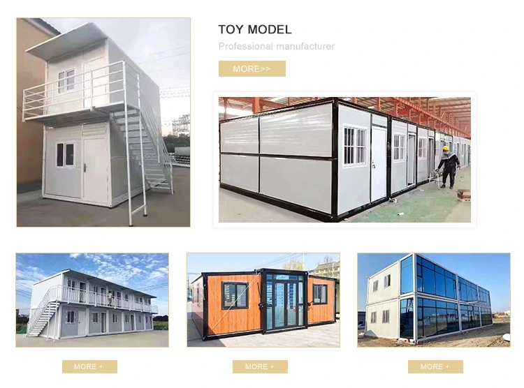China 20FT/40FT Modern Luxury Expandable Folding Shipping Prefab Prefabricated Steel Villa Hotel Office Portable Mobile Modular Tiny Living Container Home House