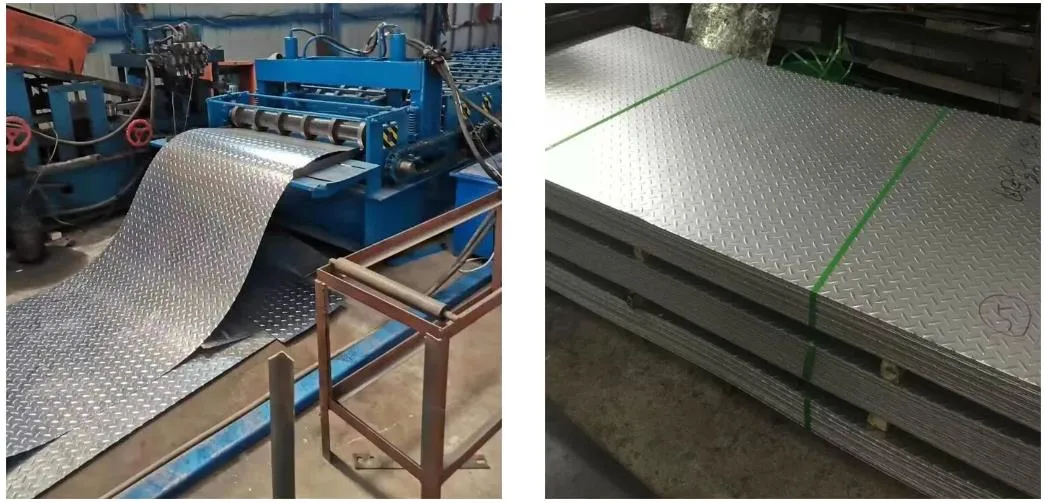 ASTM A786 A36 Carbon Steel Checker Plate Anti Skid Diamond Plate for Stair Board Shipboard Anti Skid Floor