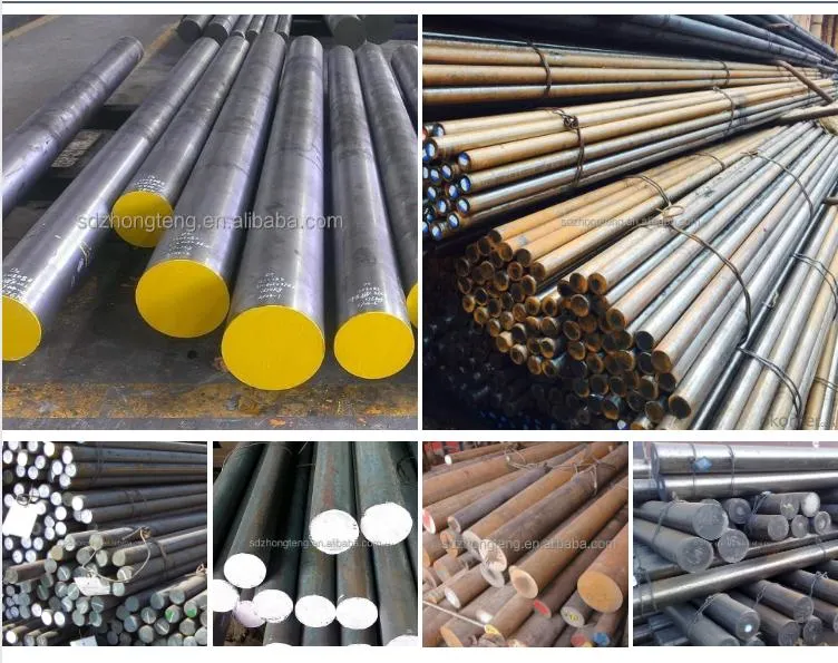 High-Strength Wear-Resistant Alloy Structural Cr12MOV Die Steel H13 Round Steel DC53 4cr13h Prehardened Material Round Steel
