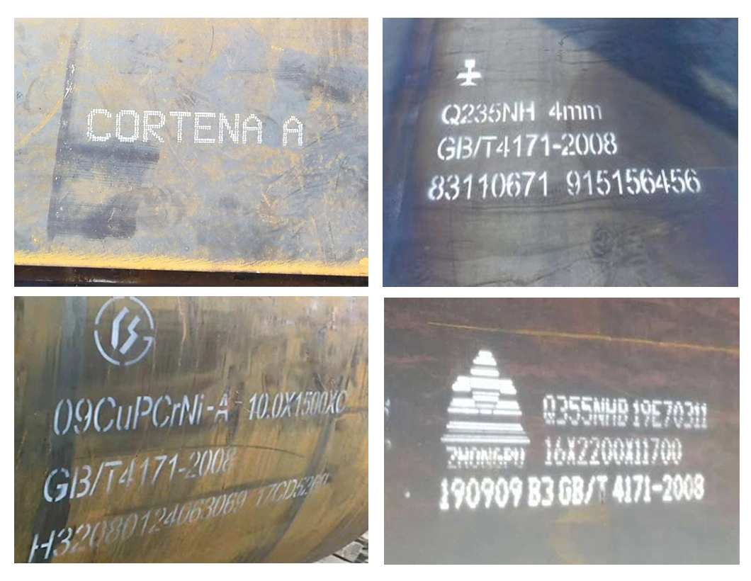 A588 A606 Tempering Iron Material Weather Resistant Corten Steel Plate